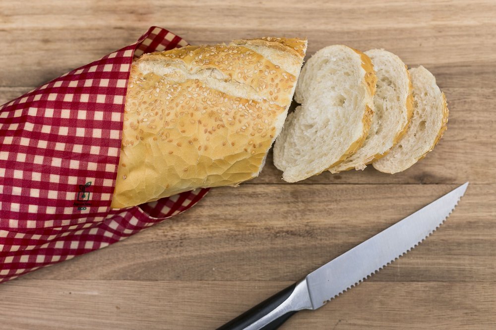 Eco Wrap Médio - Tecido Encerado Vegetal e Vegano Agora Sou Eco