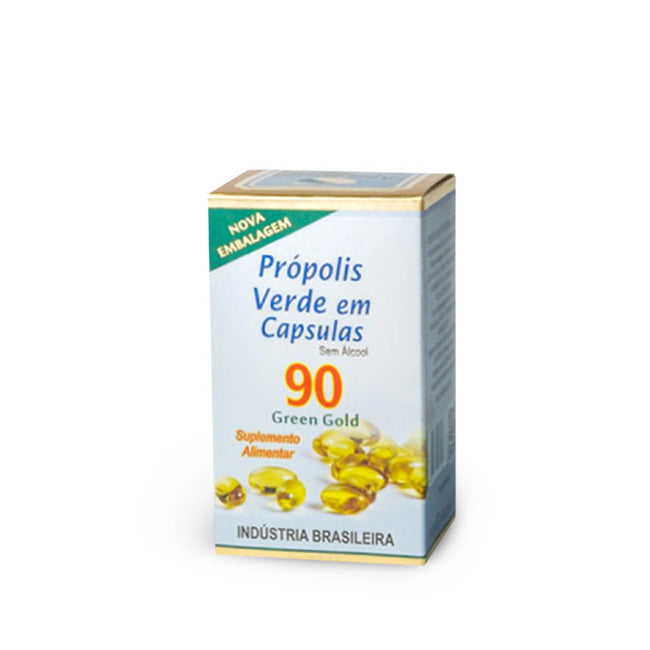 Própolis Verde 90 em Cápsulas Apis Brasil