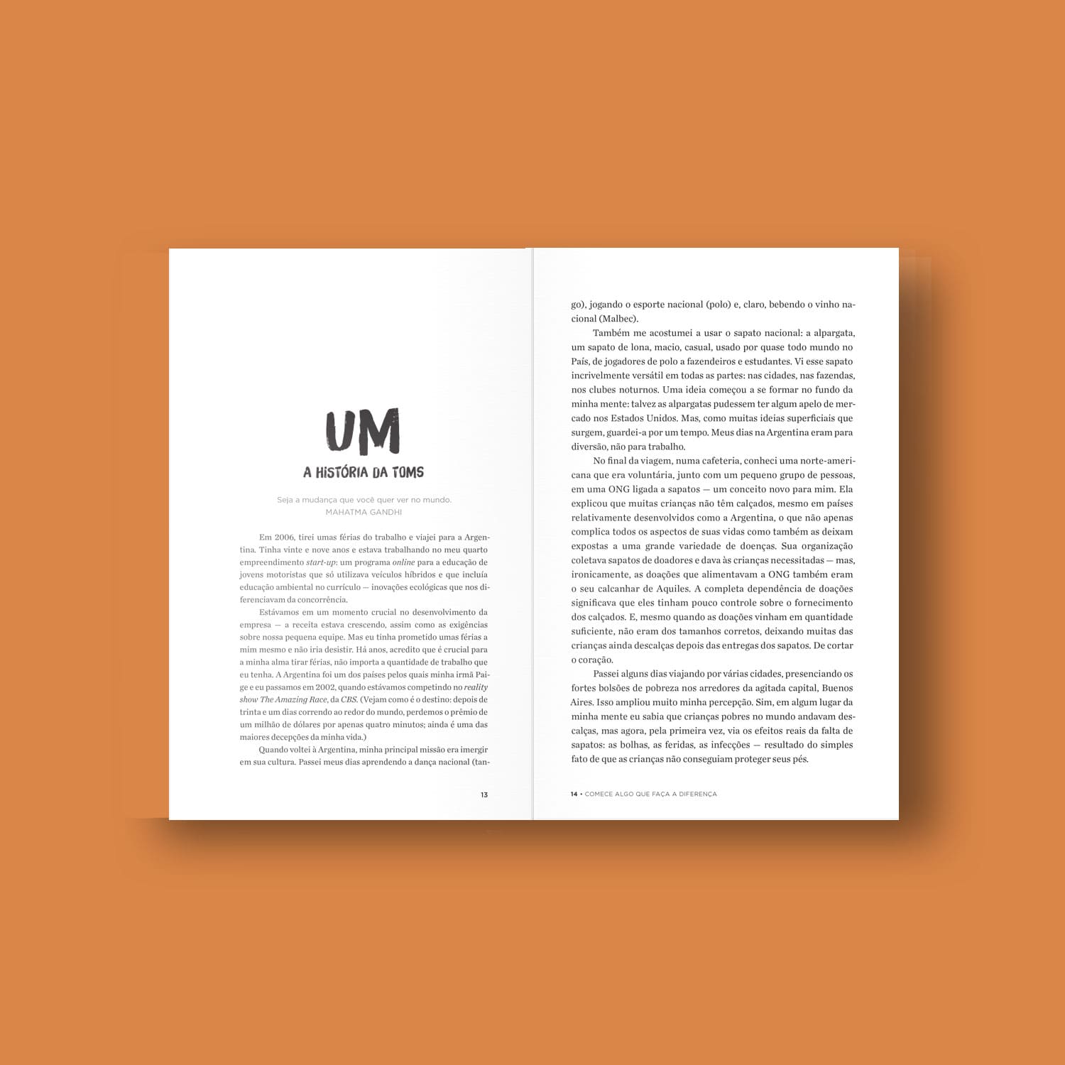 Comece algo que faça a diferença - Blake Mycoskie