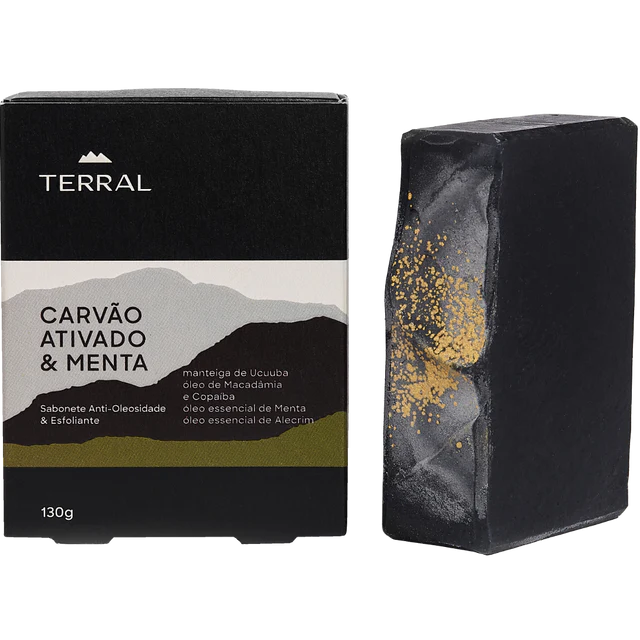 Sabonete Carvão Ativado & Menta