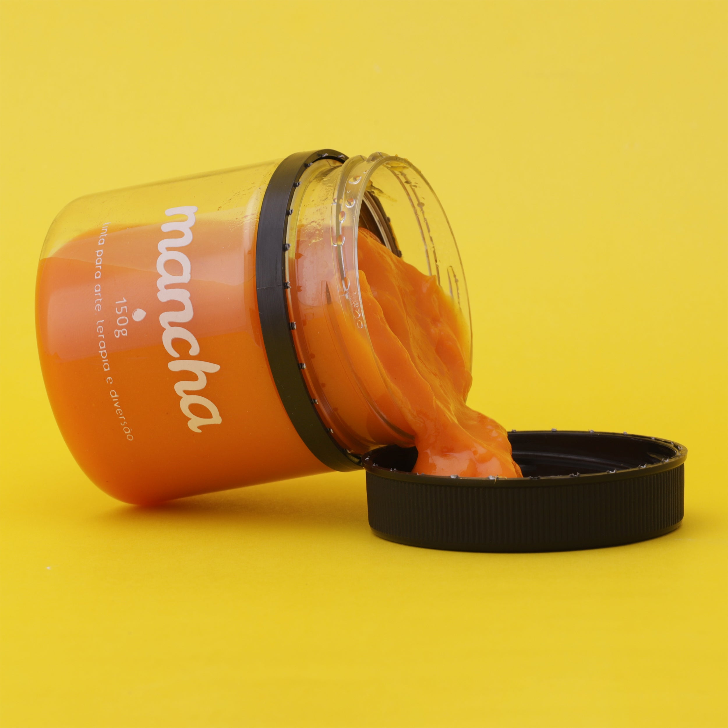 Tinta 100% Vegetal Amarela de Açafrão - Mancha Orgânica