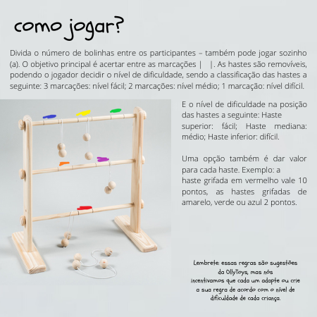 Escada de Golf Olly Toys