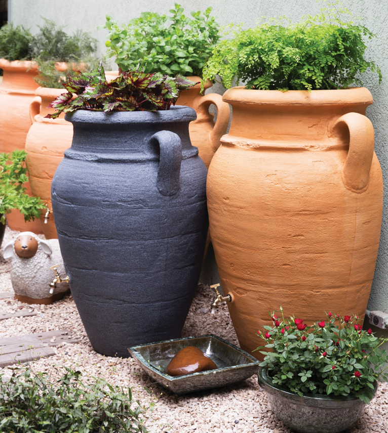 Reservatório de água de chuva - Ânfora