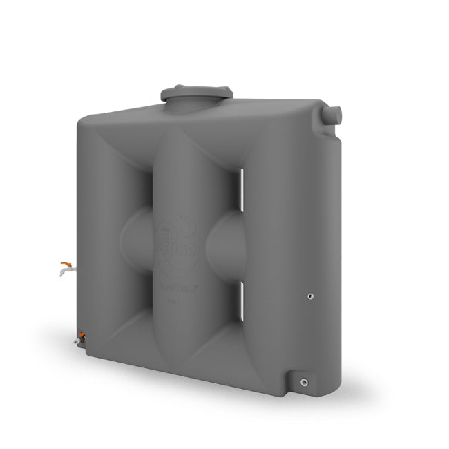 Cisterna Vertical 1000 litros sem filtro na cor cinza