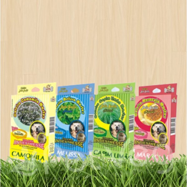 Coleira natural antiestresse