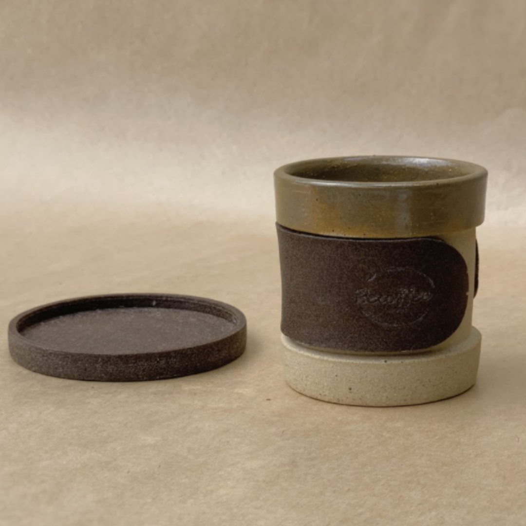 Conjunto de 4 copinhos de café - Recoffee