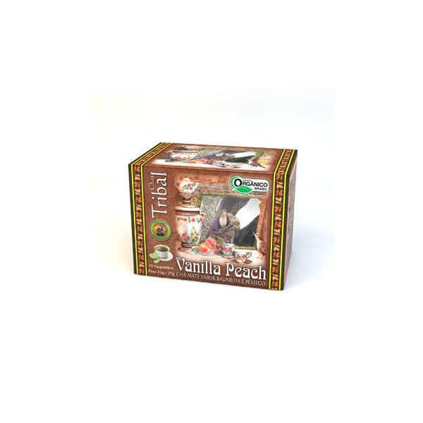 Chá Tribal Brasil - Vanilla Peach - Sachê (15 sachês)