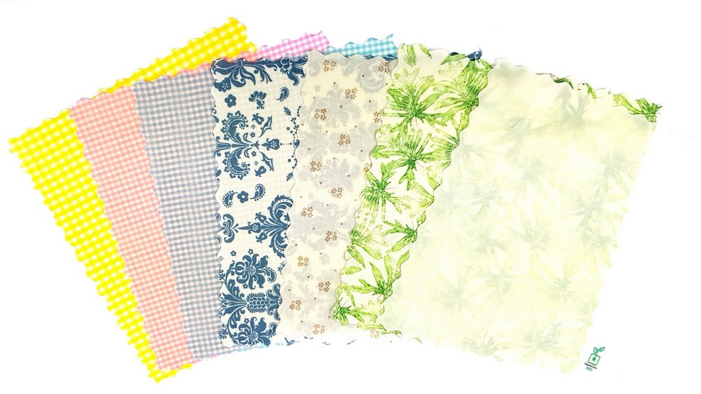 Eco Wrap Médio - Tecido Encerado Vegetal e Vegano Agora Sou Eco