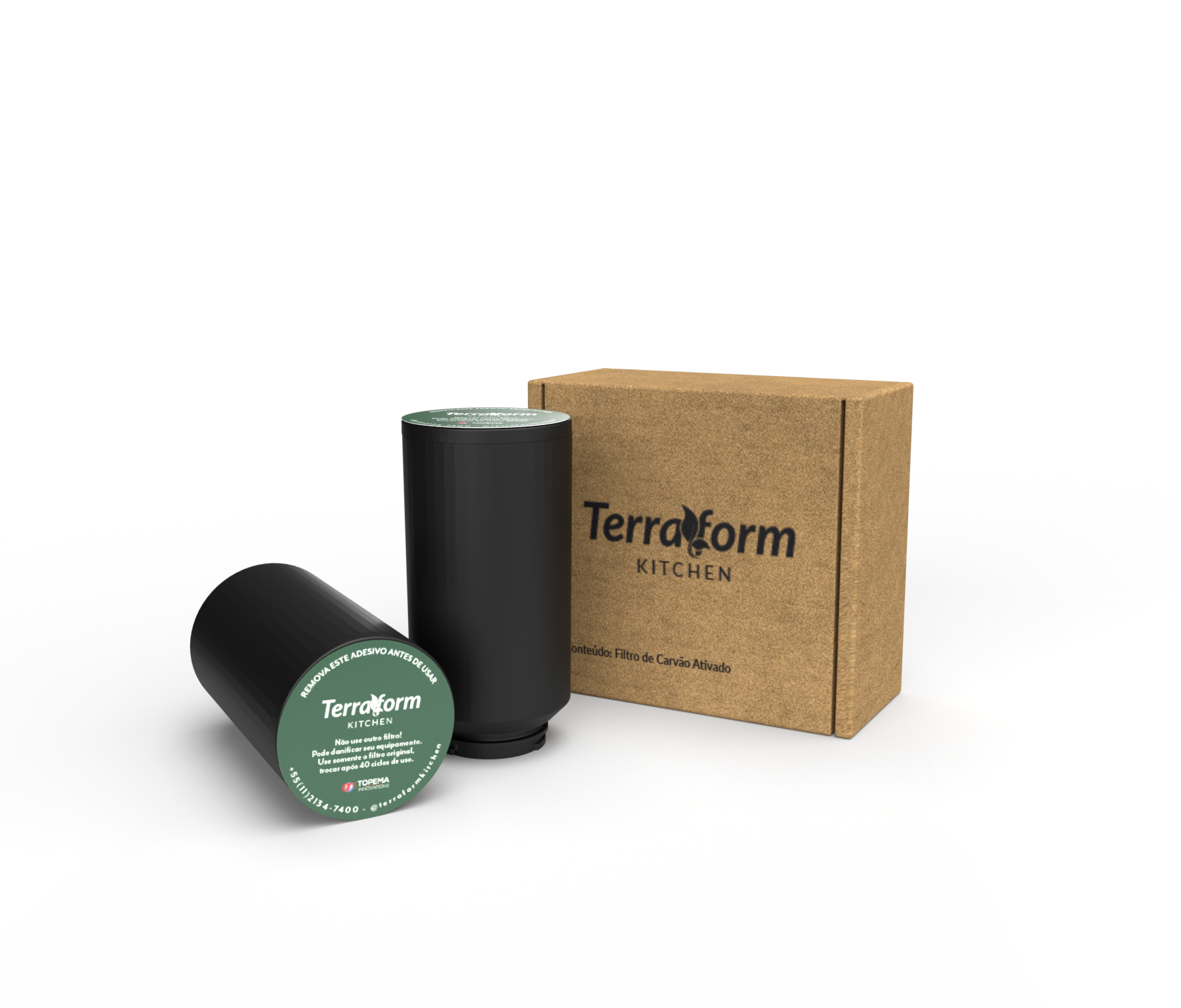 Filtro de carvão ativado para Terraform Kitchen