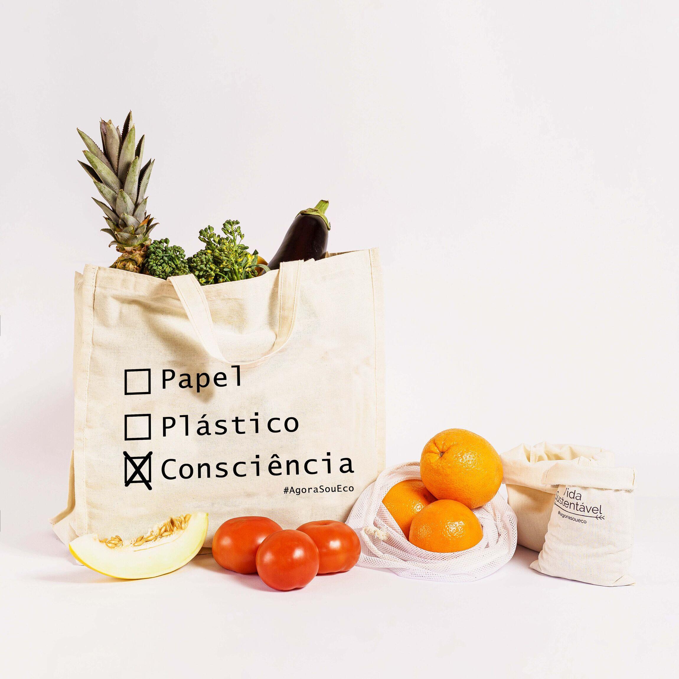 kit compra sem plástico