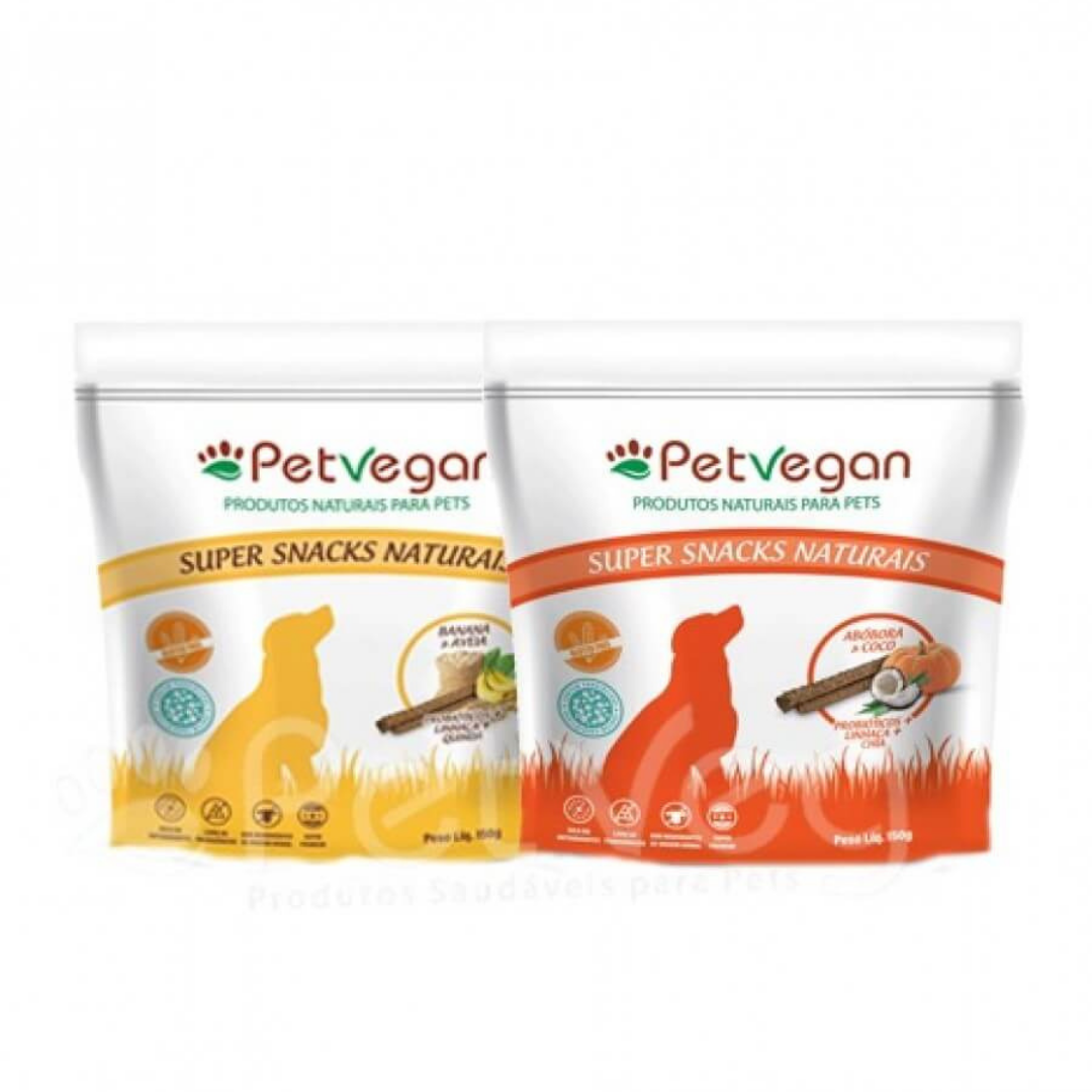 Kit 6 Snacks PetVegan