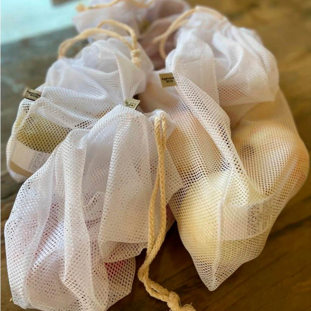 Kit Hortifruti com 6 Sacos Lixo ZeroAgora Sou Eco