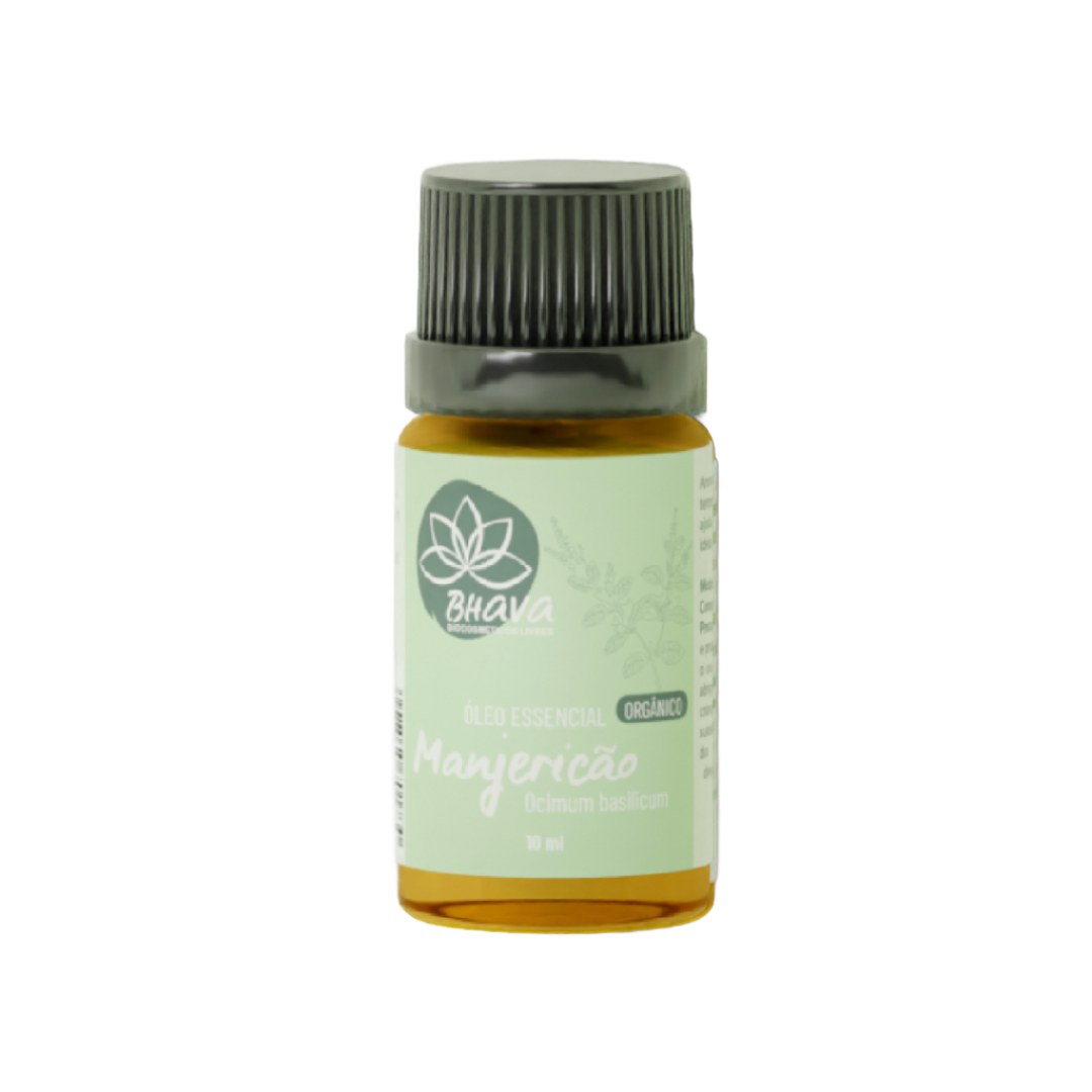 Óleo essencial de Manjericão 10ml Bhava