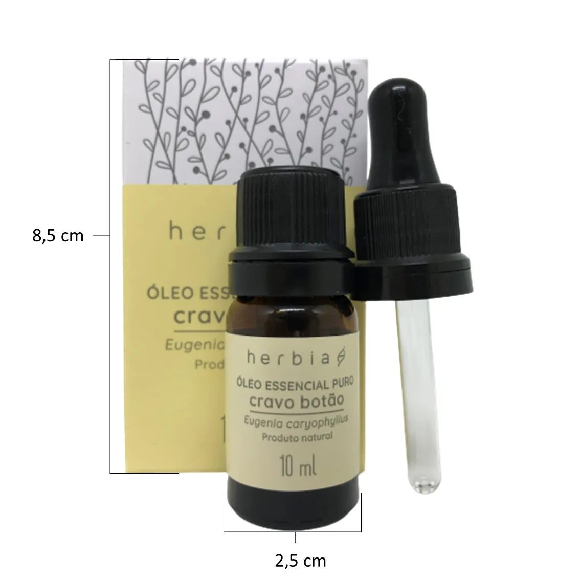 Óleo Essencial de Cravo Botão 10 ml (Herbia)