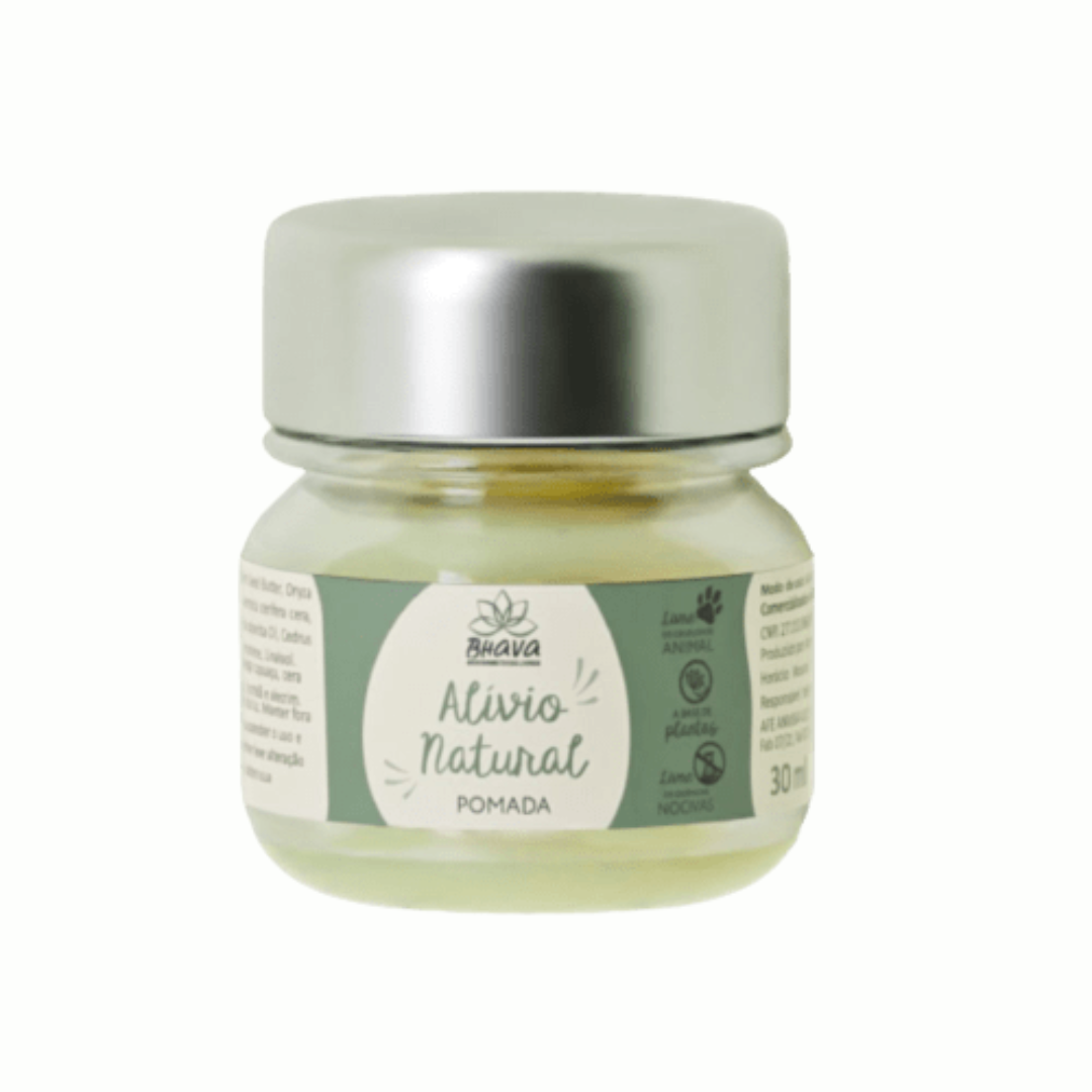 Pomada Alívio Natural 30g Bhava