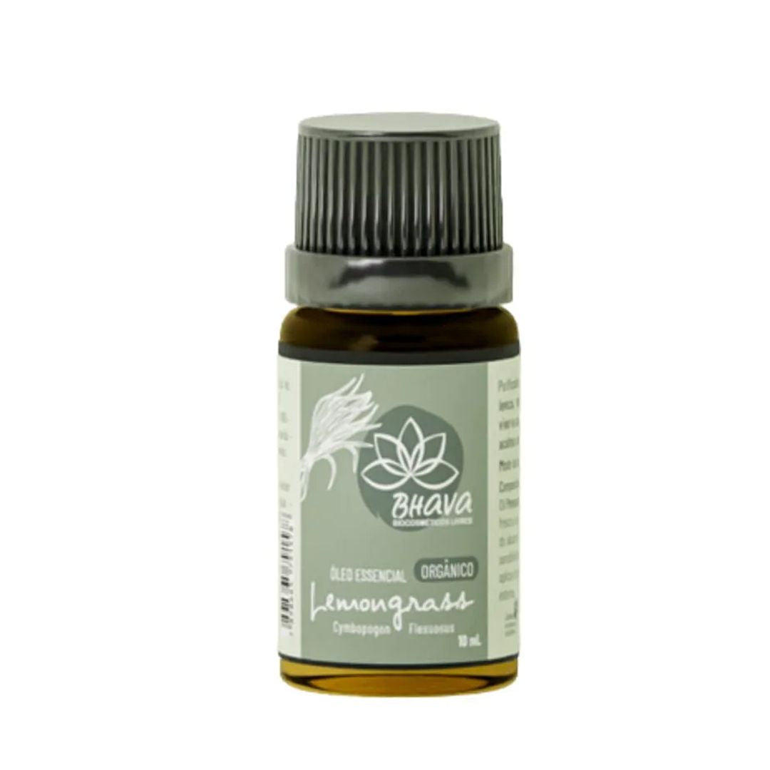 Óleo essencial de Lemongrass Orgânico 10ml Bhava