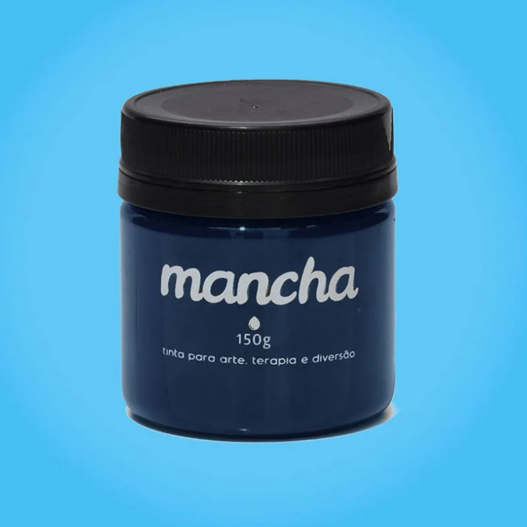 Tinta Azul de Feijão Borboleta - 150ml - Mancha Orgânica