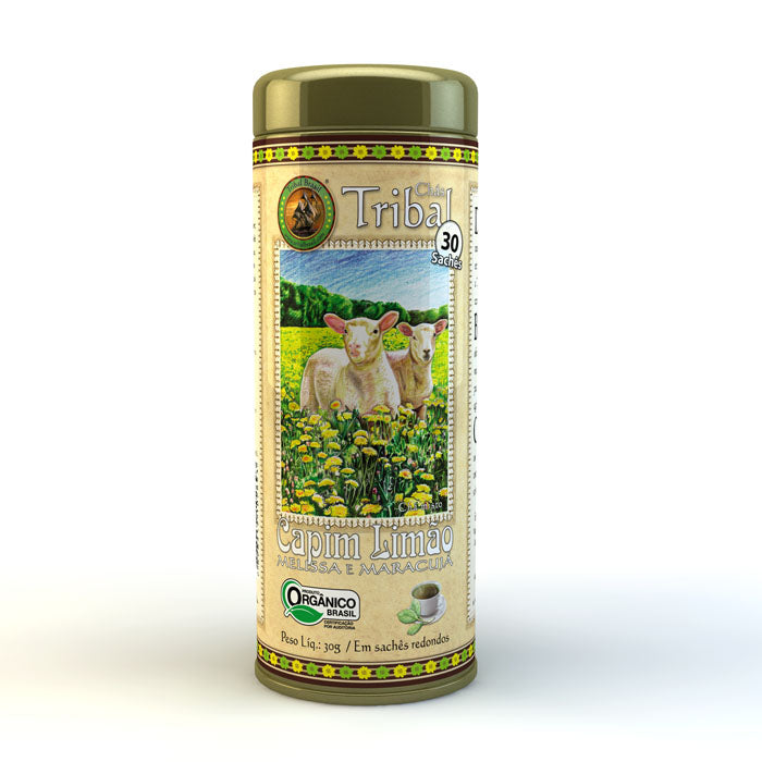 Chá Capim Limão, Melissa e Maracujá - Sachê Redondo (30 sachês)