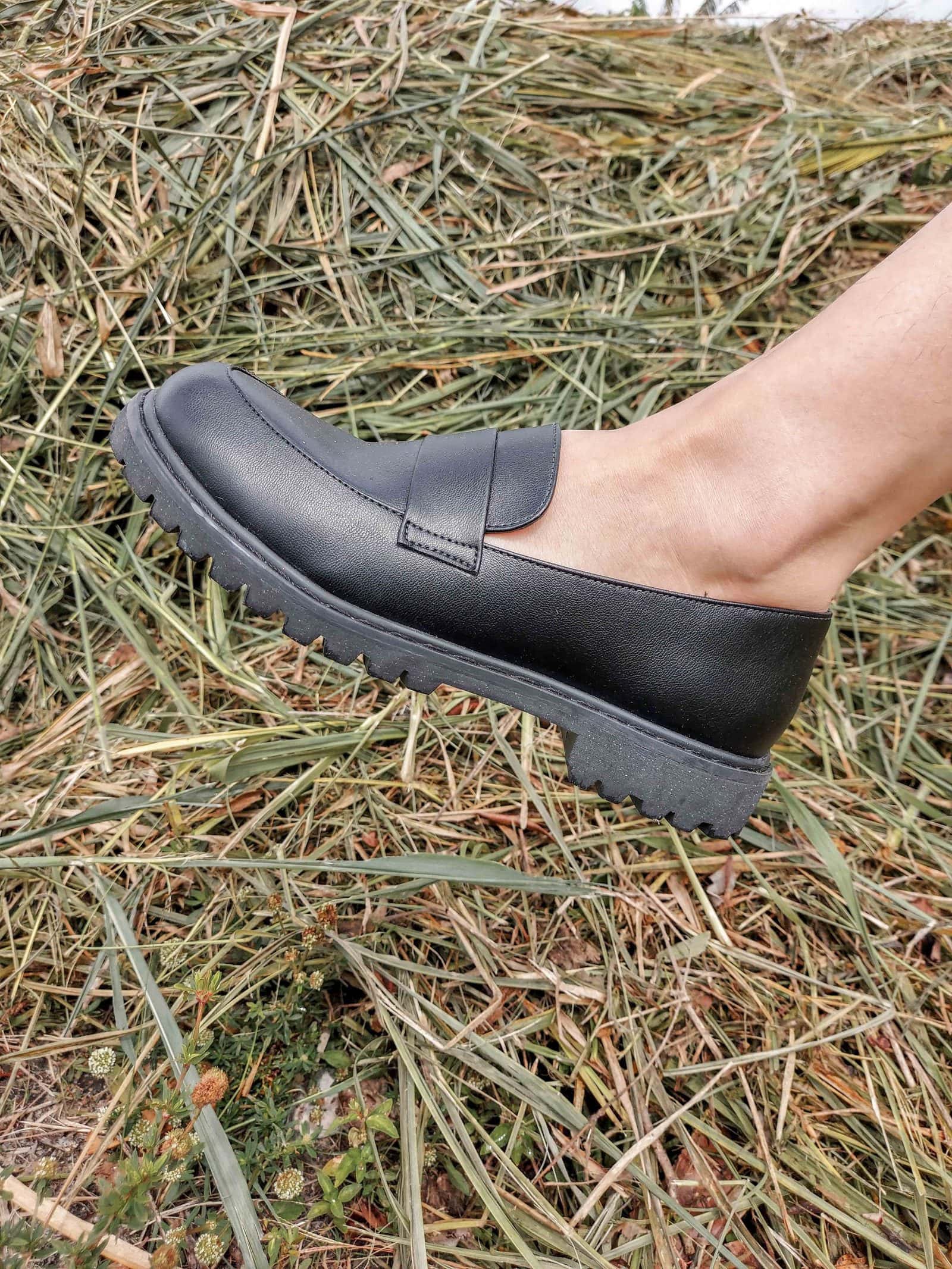 Loafer Aura All Black Urban Flowers