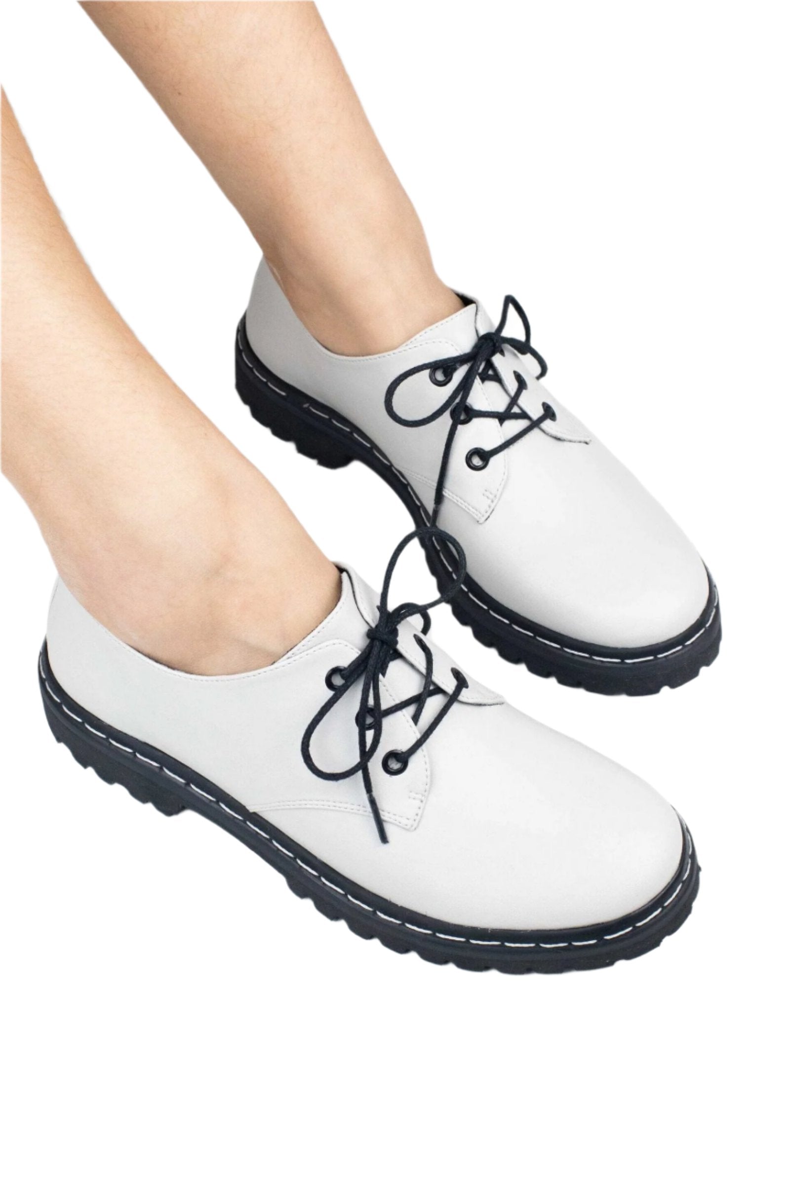 Sapato Tratorado Terra Off White Urban Flowers