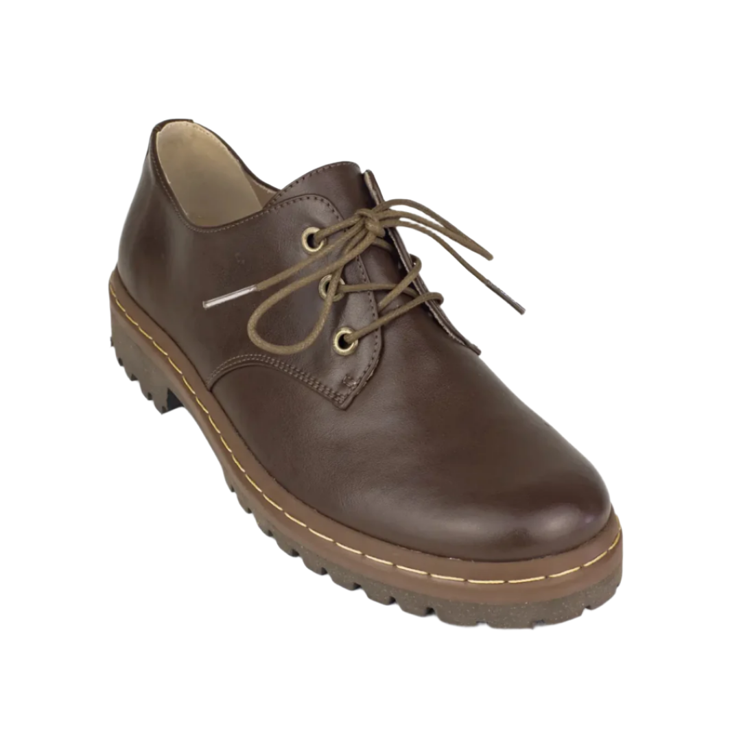 Sapato Tratorado Terra Café Urban Flowers