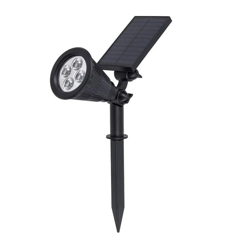 Luminária Solar Automático - Espeto Jardim - Iluminação Branco Frio - EcoSoli