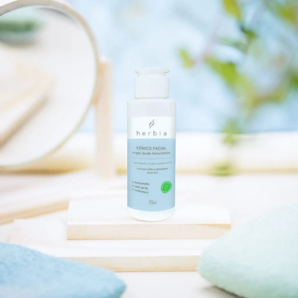 Tônico Facial Triplo Ácido Hialurônico