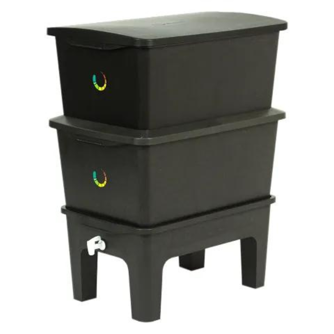 Composteira Humi P preta