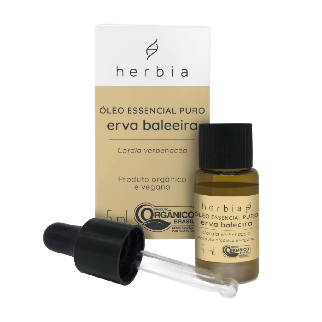 Óleo Essencial de Erva-Baleeira 10 ml (Herbia)