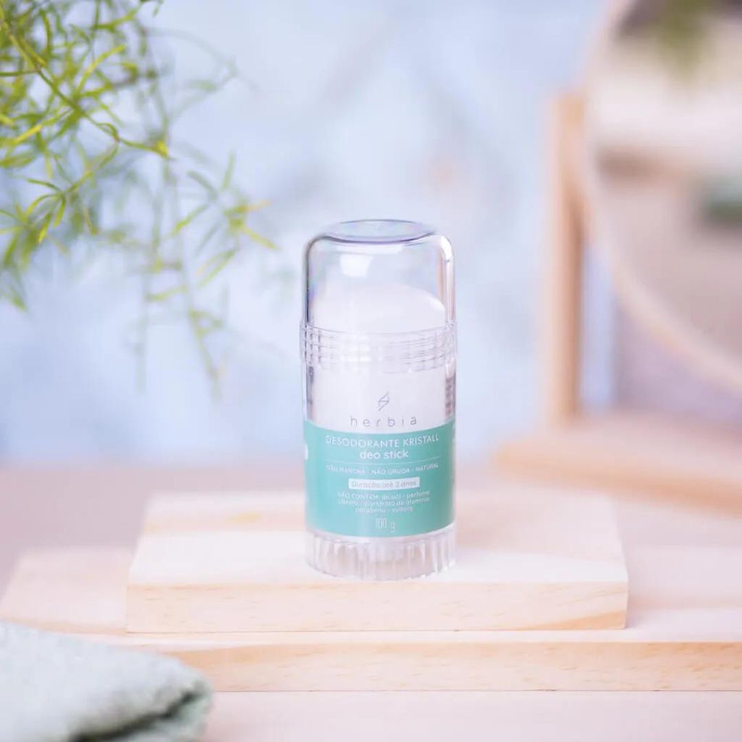 Desodorante Kristall Deo Stick retrátil 100g Herbia