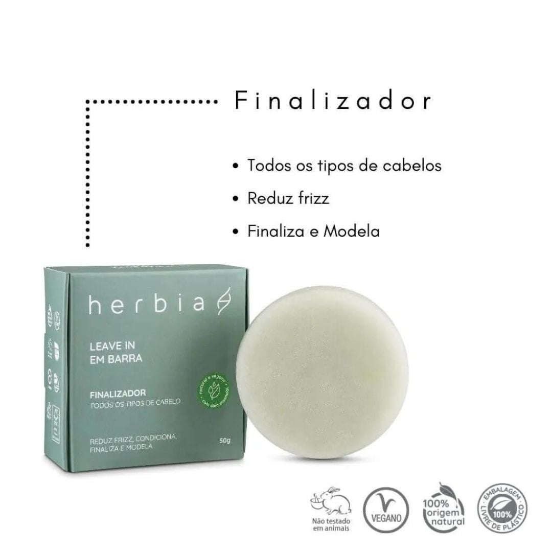 Leave in em barra Finalizador Herbia