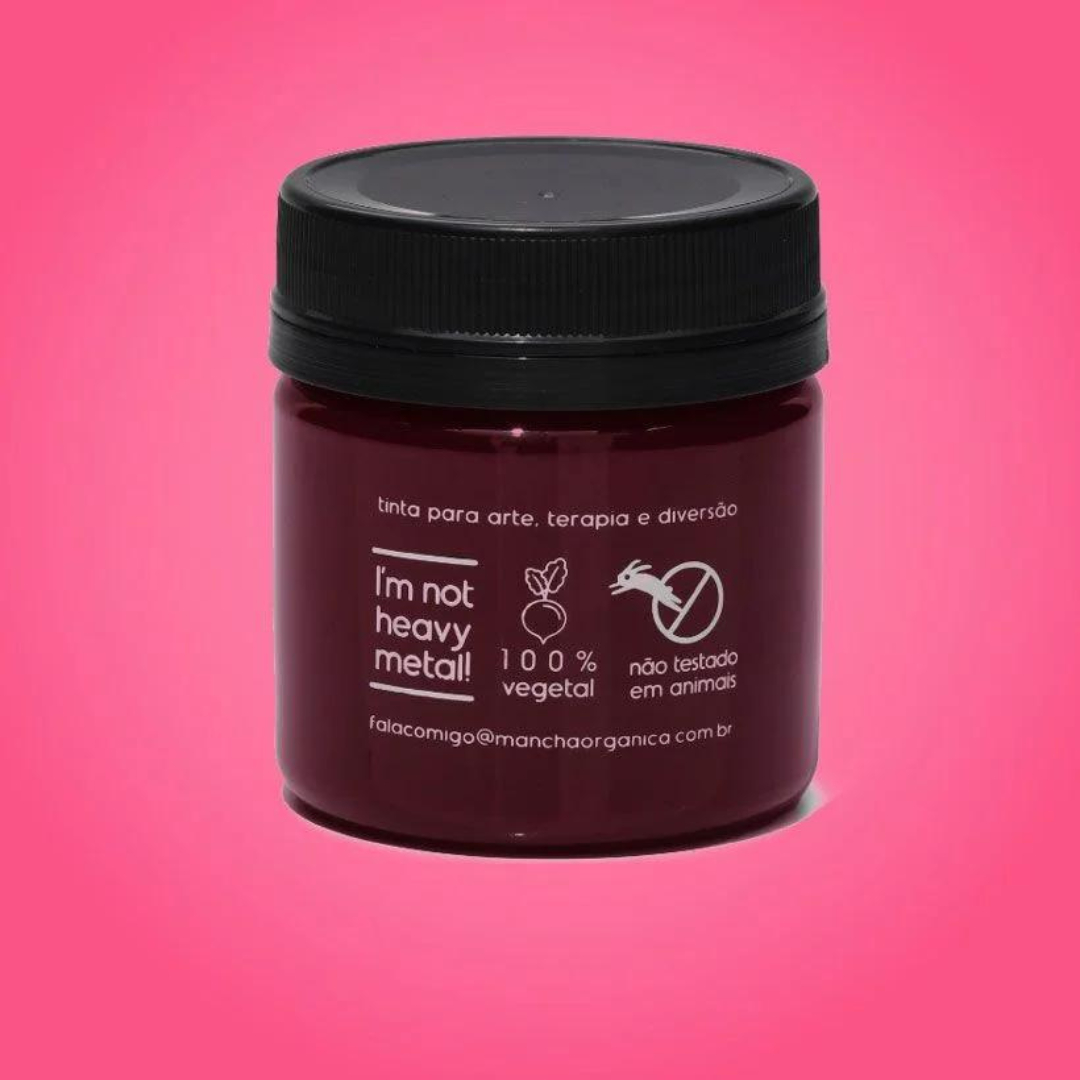 Tinta Rosa Beterraba - 150ml - Mancha Orgânica