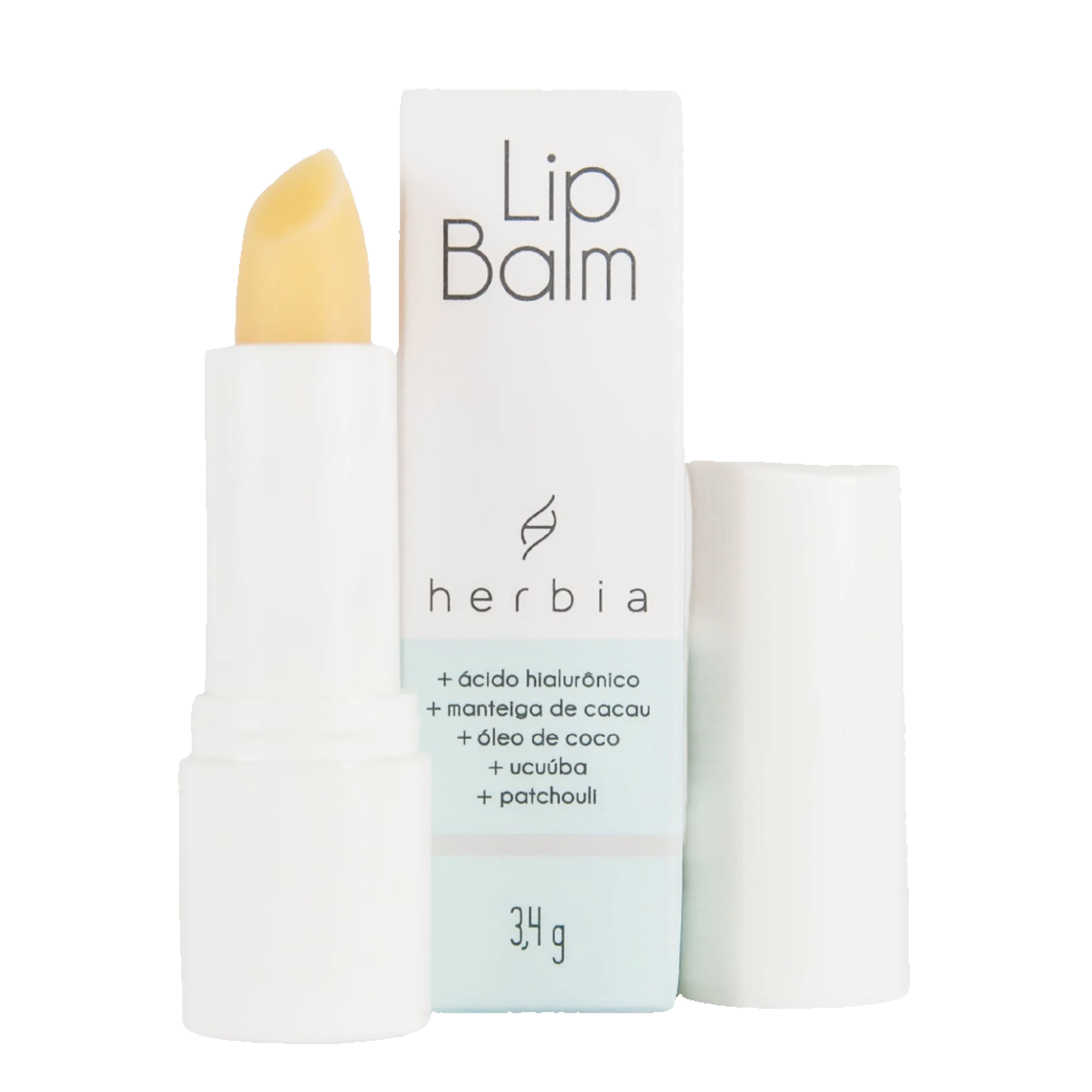 Lip Balm com Ácido Hialurônico Herbia