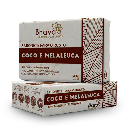 Sabonete facial 90g - Linha Lixo Zero Bhava