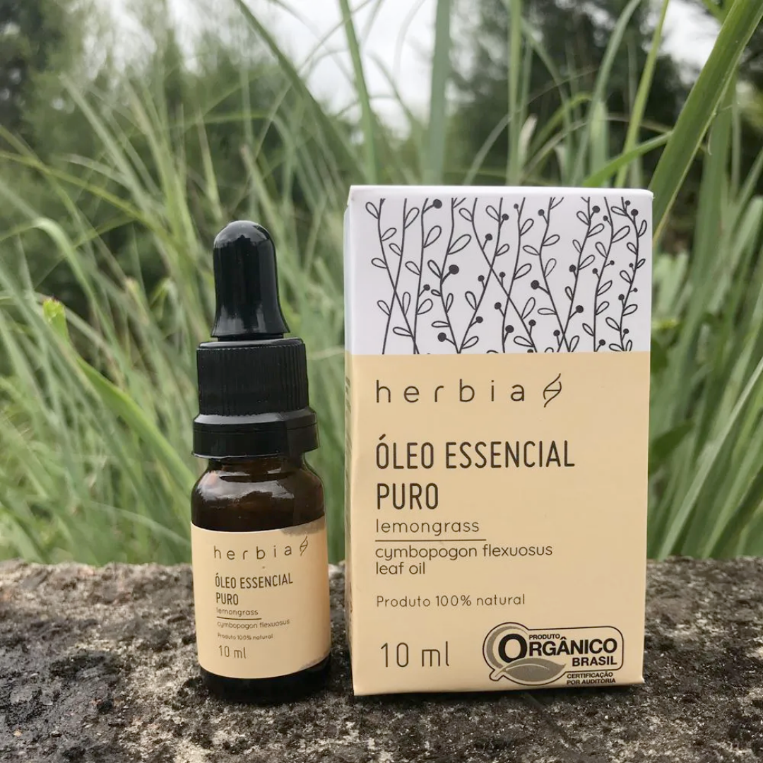 Óleo Essencial de Lemongrass 10 ml (Herbia)