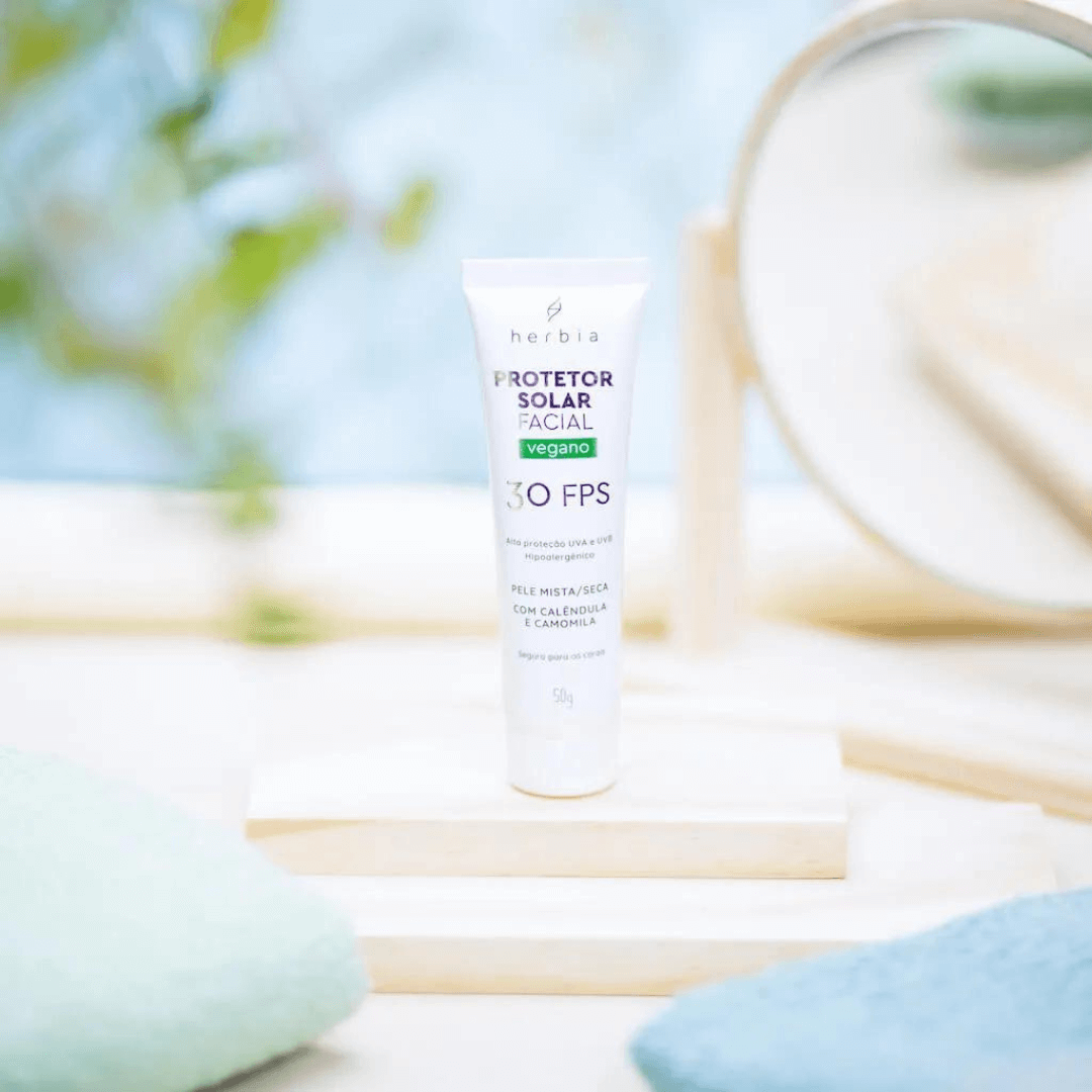 Protetor Solar Físico pele mista/seca FPS 30