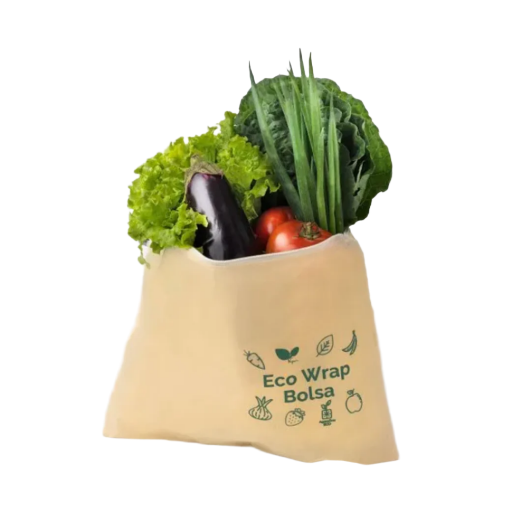 EcoWrap Bolsa | Tecido Encerado | Vegano Agora Sou Eco