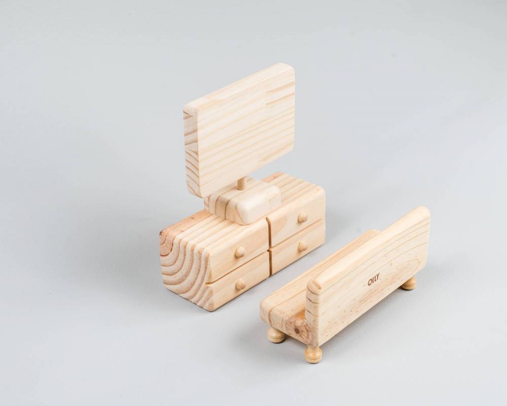 Sala para casinha de boneca - Olly Toys