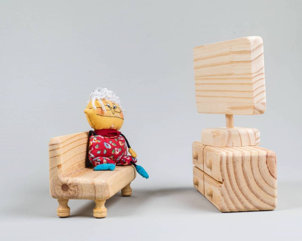 Sala para casinha de boneca - Olly Toys