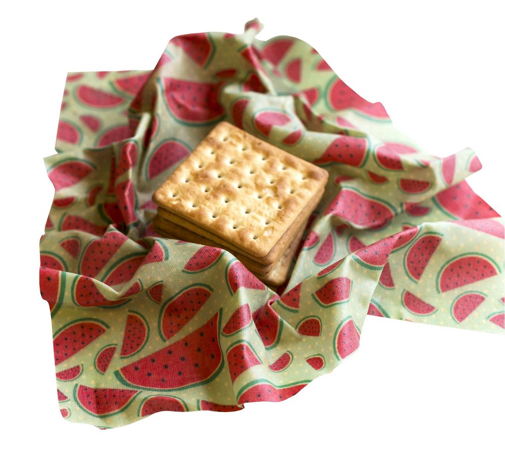 Eco Wrap Médio - Tecido Encerado Vegetal e Vegano Agora Sou Eco