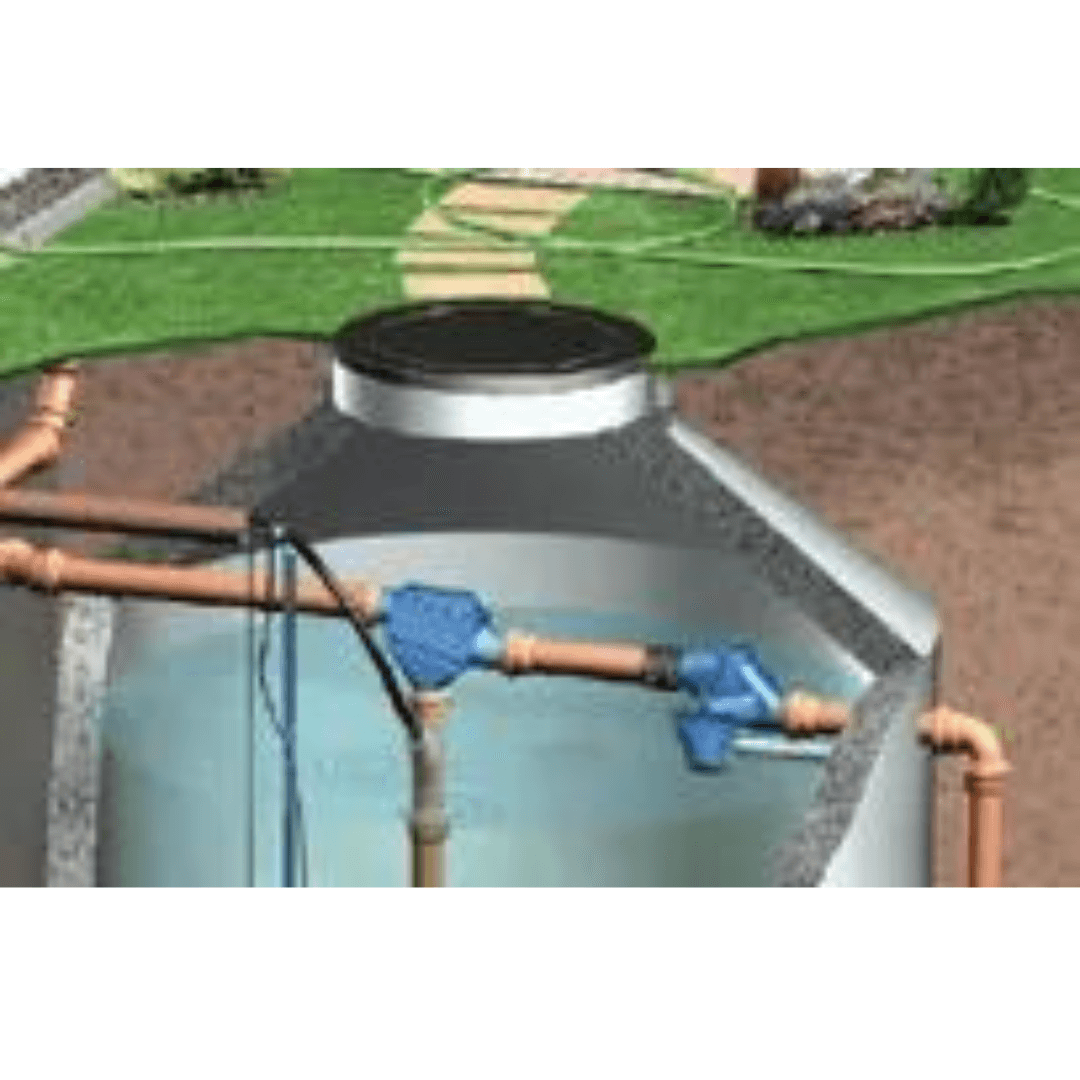 Filtro Coletor Água de Chuva - Interno de Cisterna - Tecnologia 3P Technik