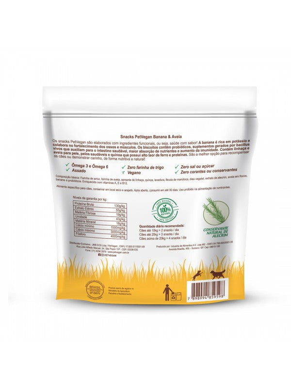 Kit 6 Snacks PetVegan