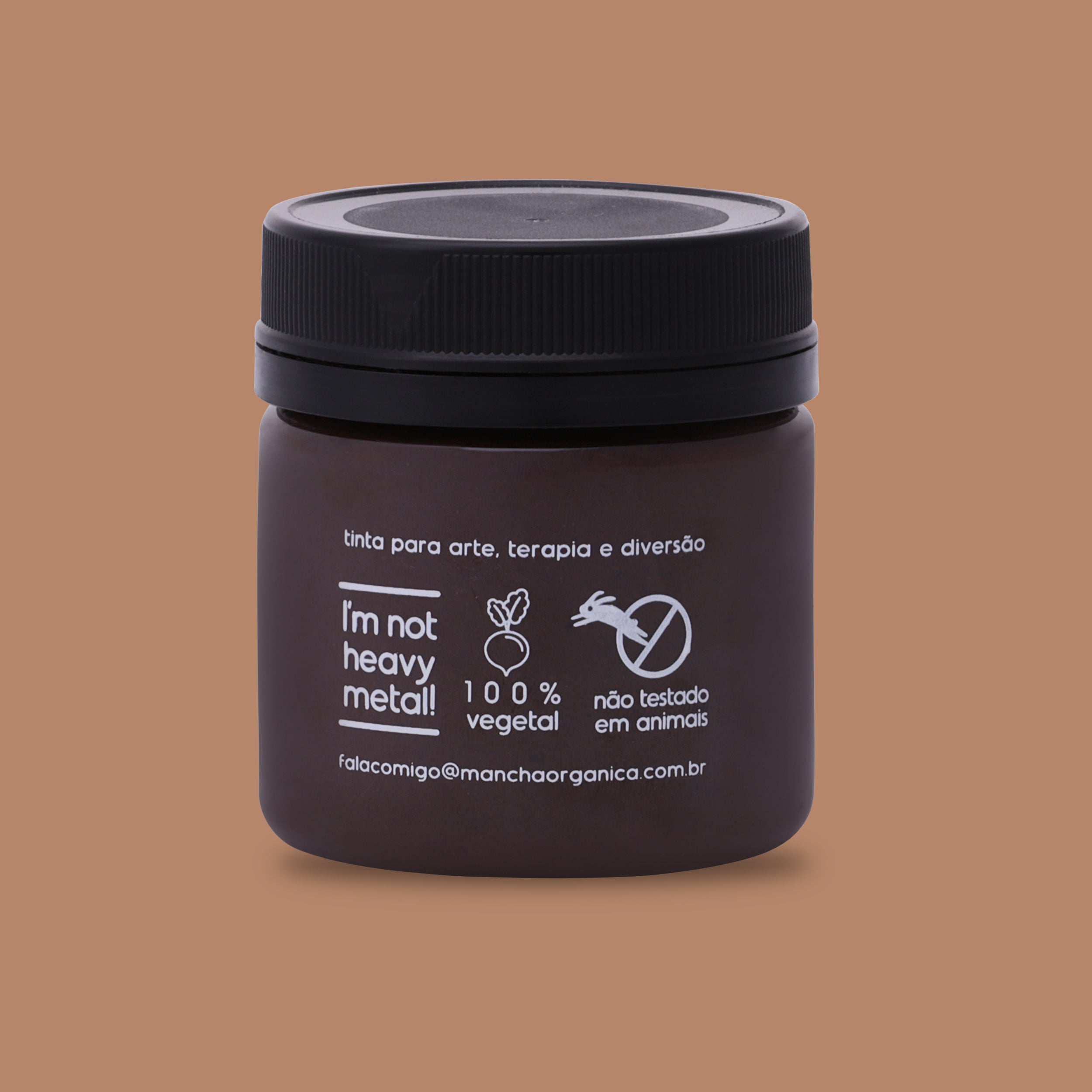 Tinta 100% Vegetal Marrom Cacau - Mancha Orgânica