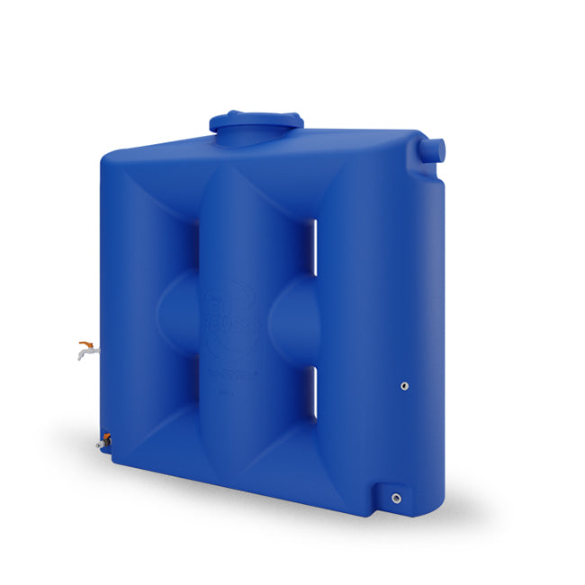 Cisterna Vertical 1000 litros sem filtro na cor azul