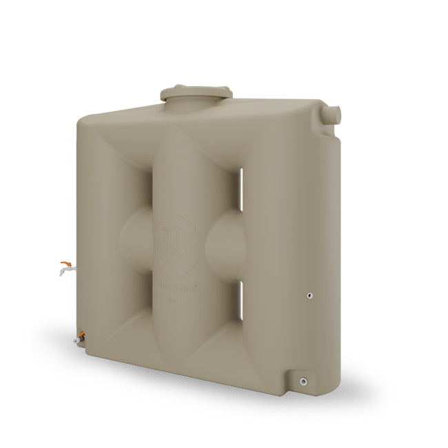 Cisterna Vertical 1000 litros sem filtro na cor bege