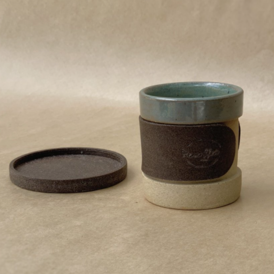 Conjunto de 4 copinhos de café - Recoffee