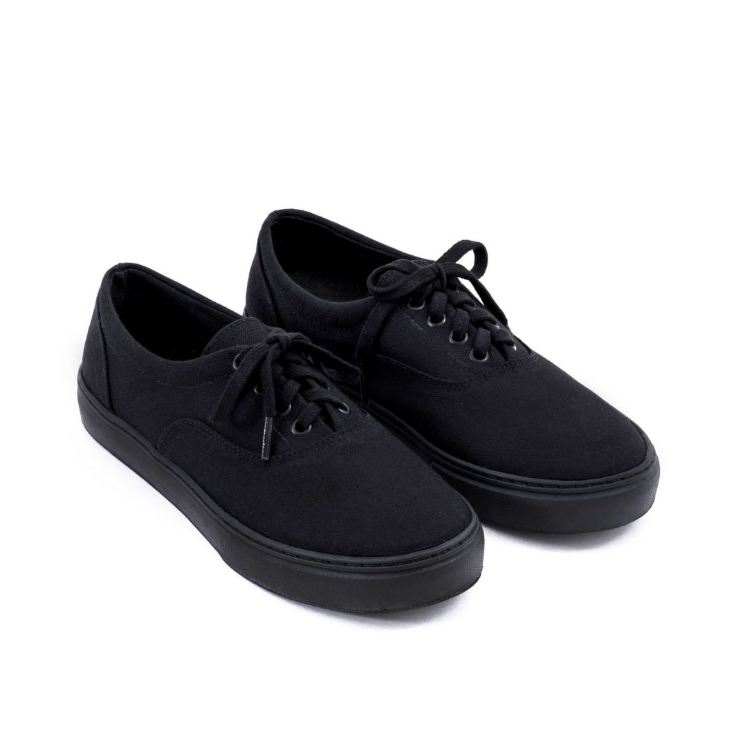 Tênis Ventura Preto Urban Flowers