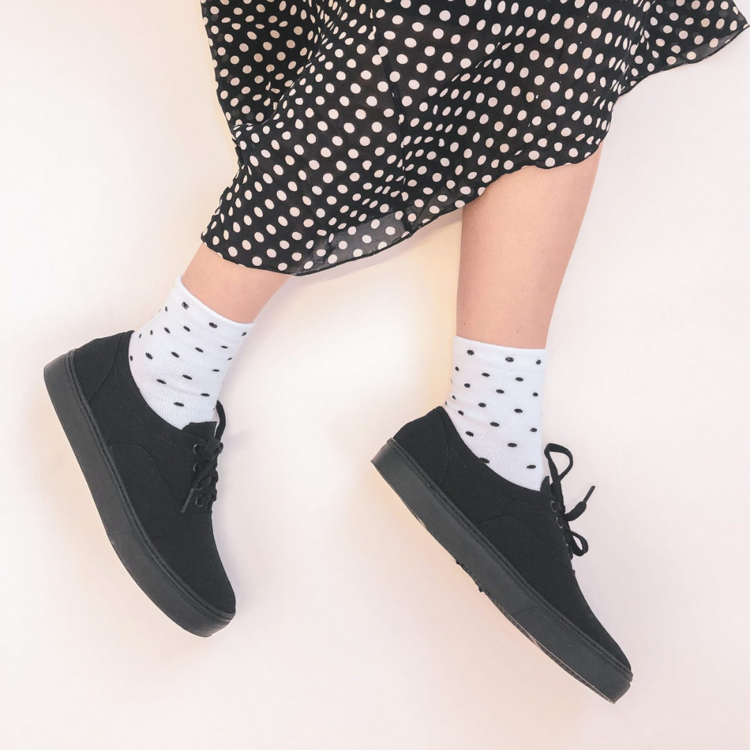 Tênis Ventura Preto Urban Flowers