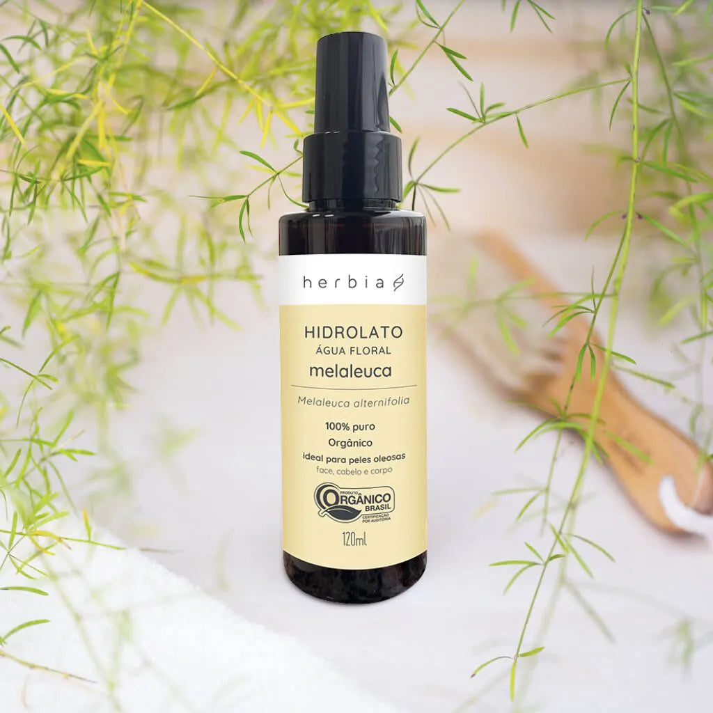 Hidrolato de Melaleuca Orgânico 120ml