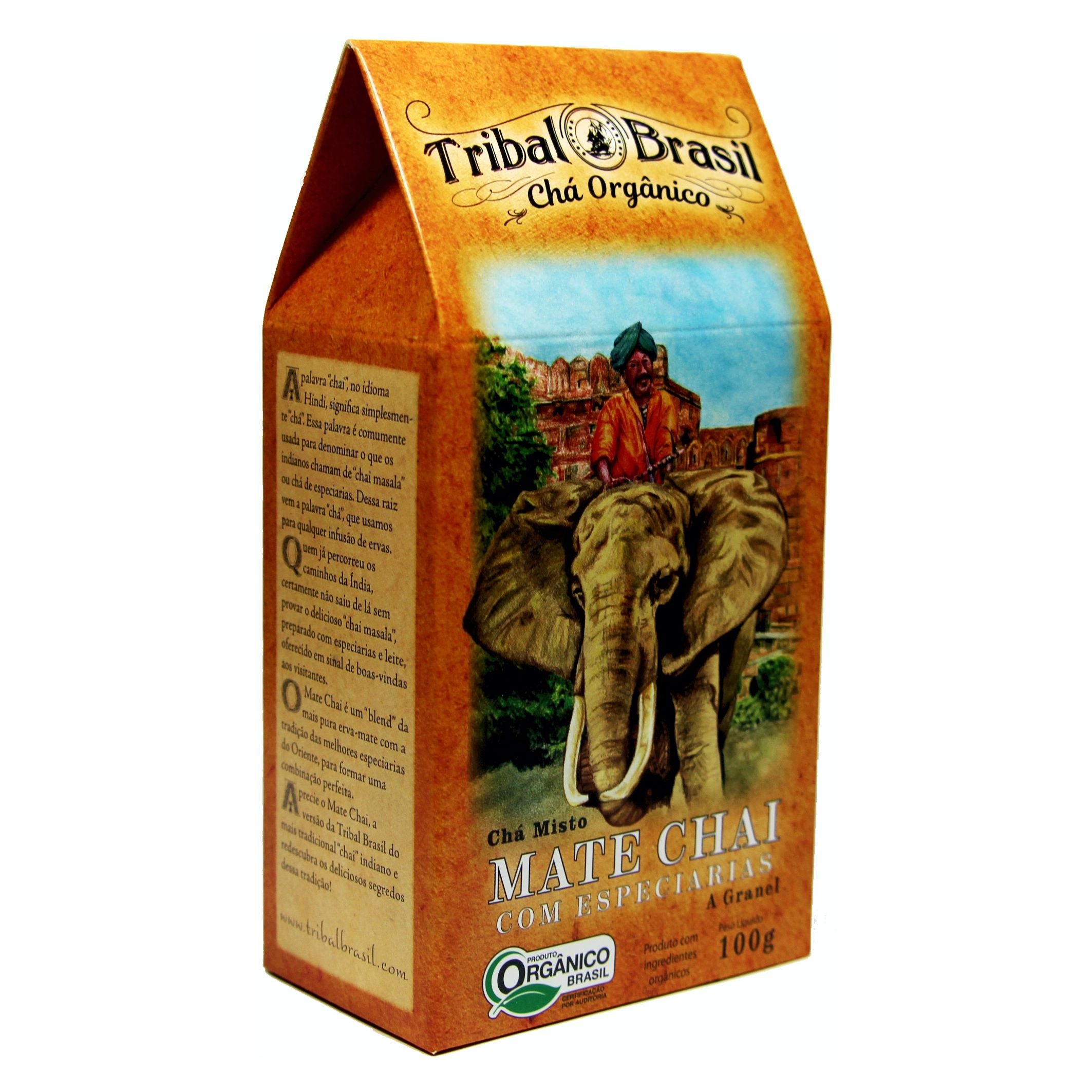 Chá Tribal Brasil - Chai - Caixa 100g